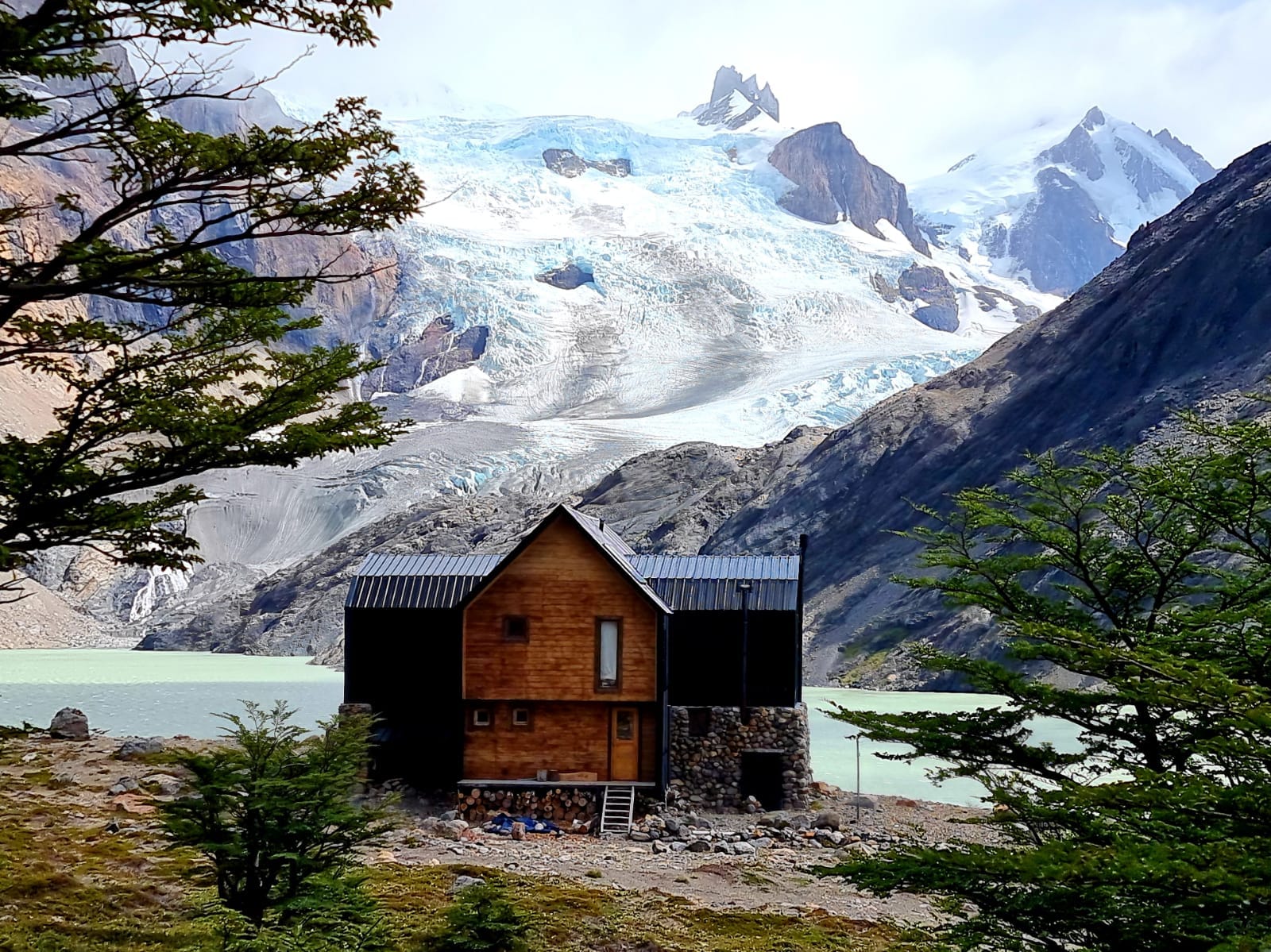 Refugio glaciar Patagonia El Chaltén