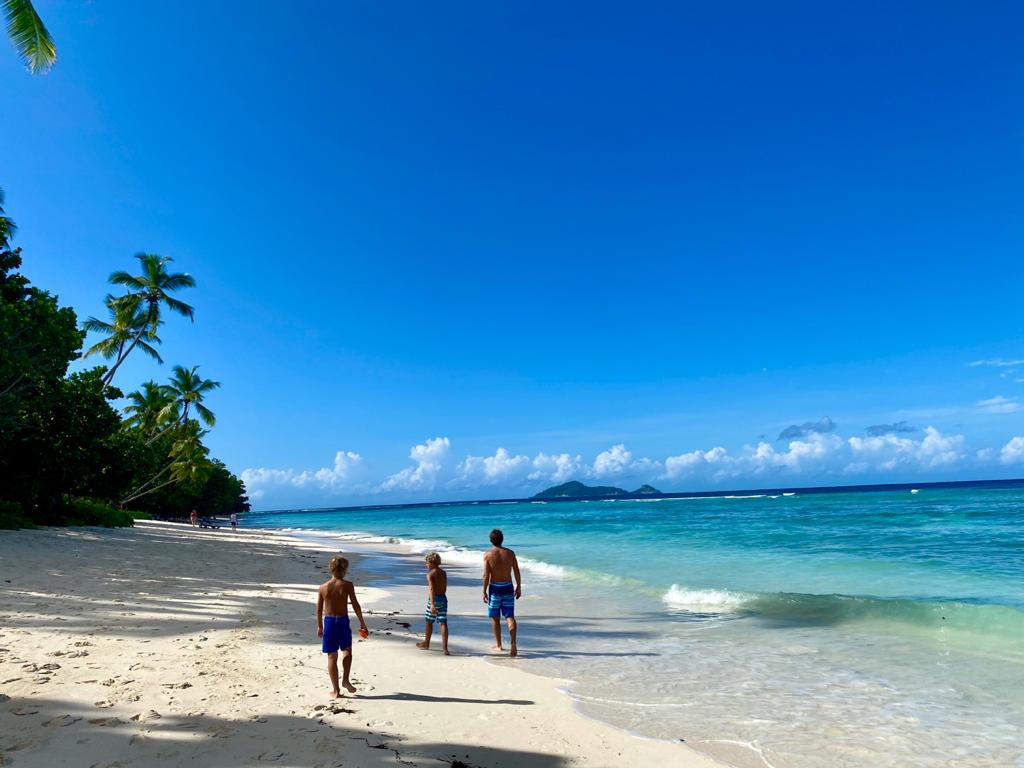 Seychelles playa blanca