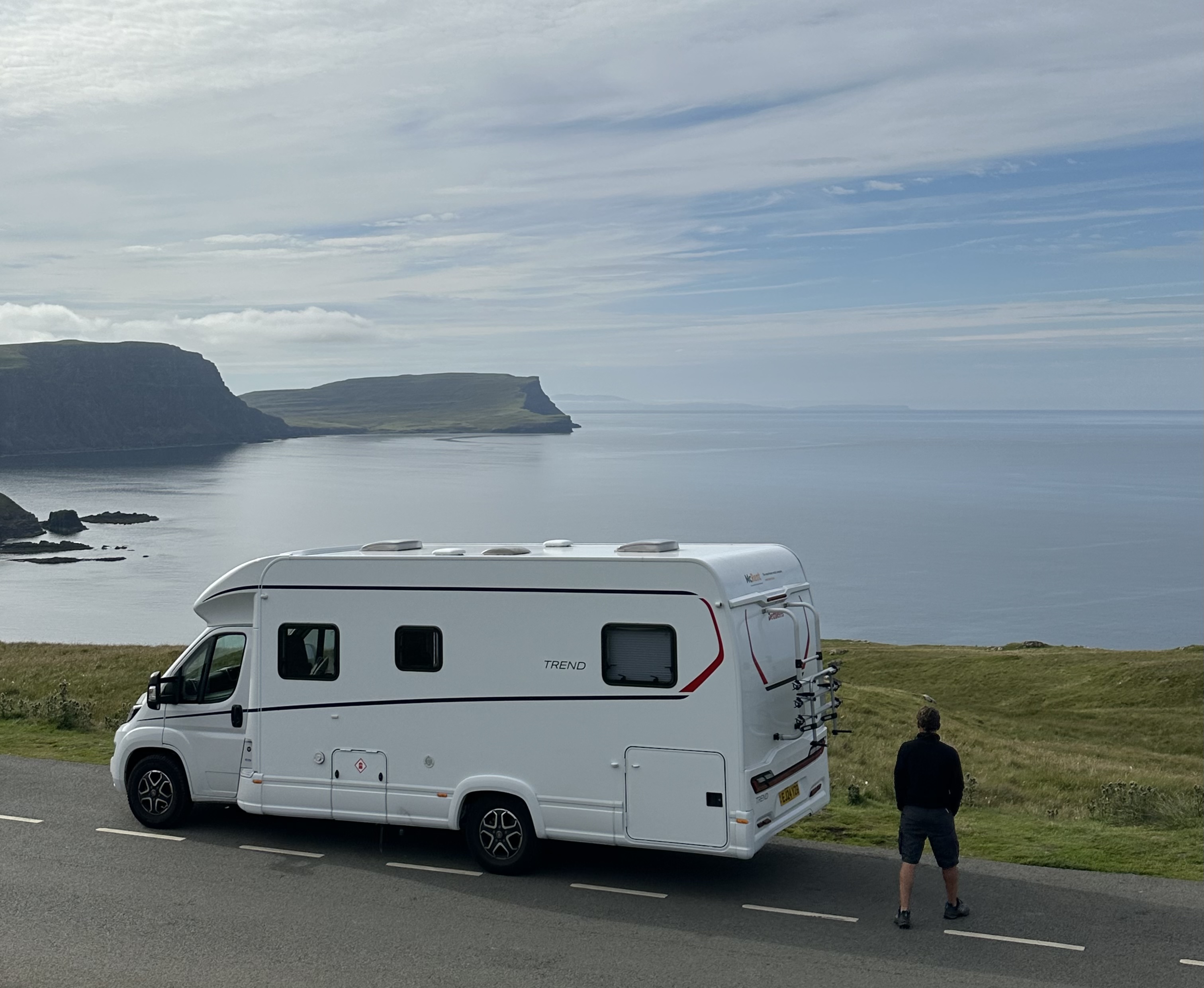 Motorhome playa turquesa