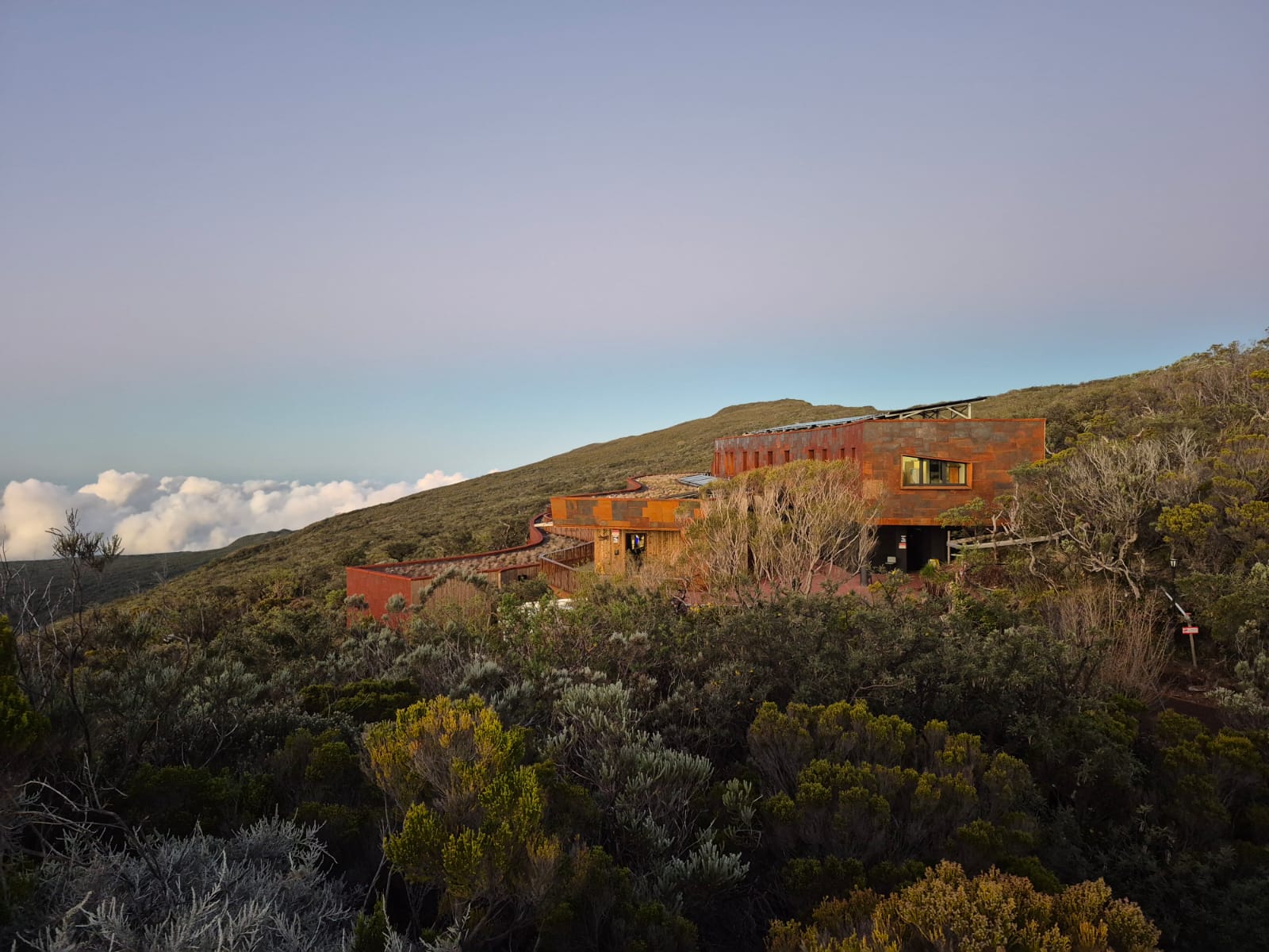 Refugio en la montaña